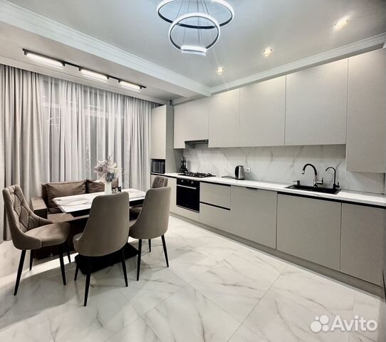 

1-к. квартира, 44 м², 3 кровати