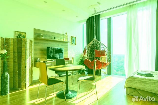 

Квартира-студия, 48,7 м², 1 кровать
