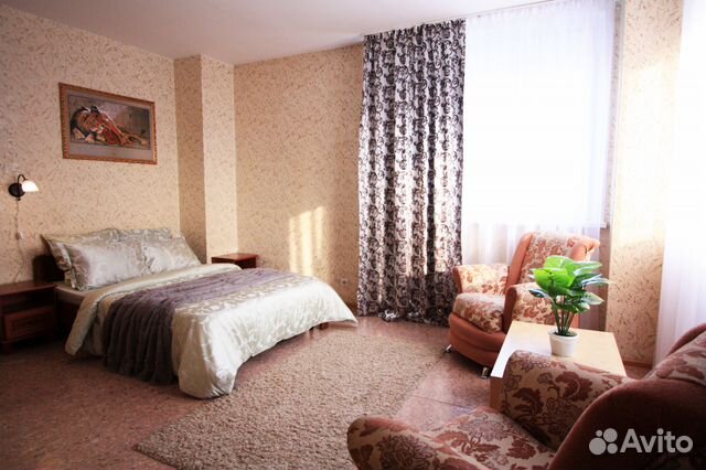 

1-к. квартира, 45 м², 2 кровати