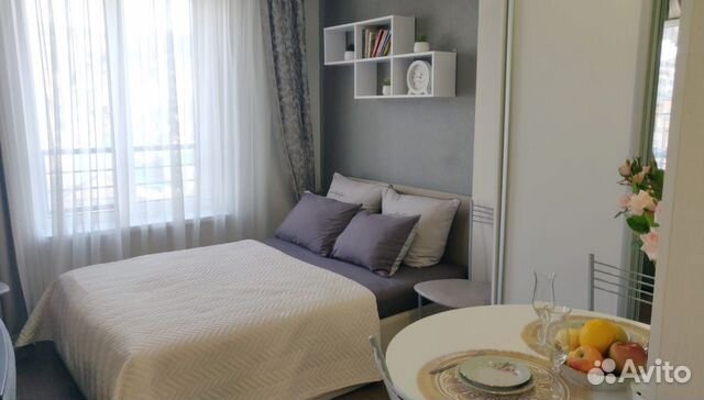 

Квартира-студия, 32 м², 2 кровати