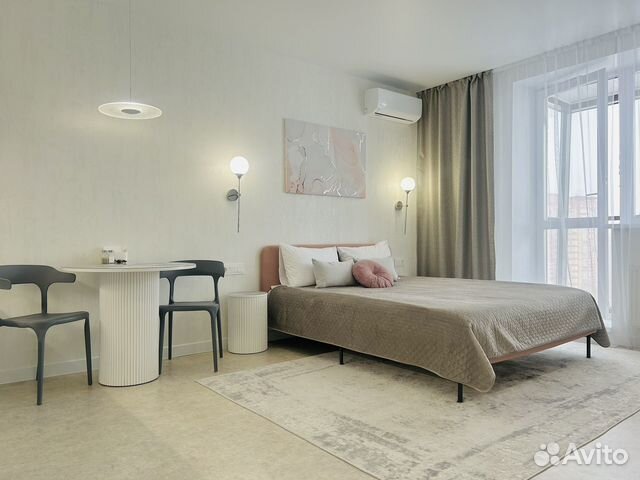 

Квартира-студия, 33 м², 2 кровати