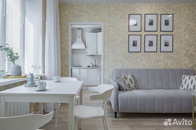 

2-к. квартира, 43 м², 3 кровати