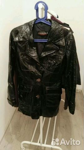 Куртки кожаная весна и зимняя