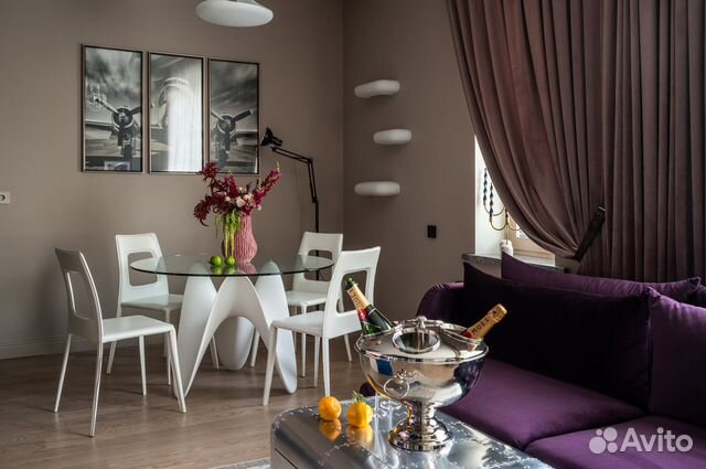 

1-к. квартира, 45 м², 2 кровати