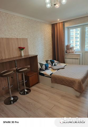 

Квартира-студия, 20 м², 1 кровать
