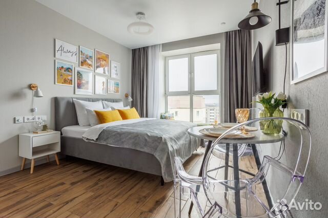 

Квартира-студия, 22 м², 1 кровать