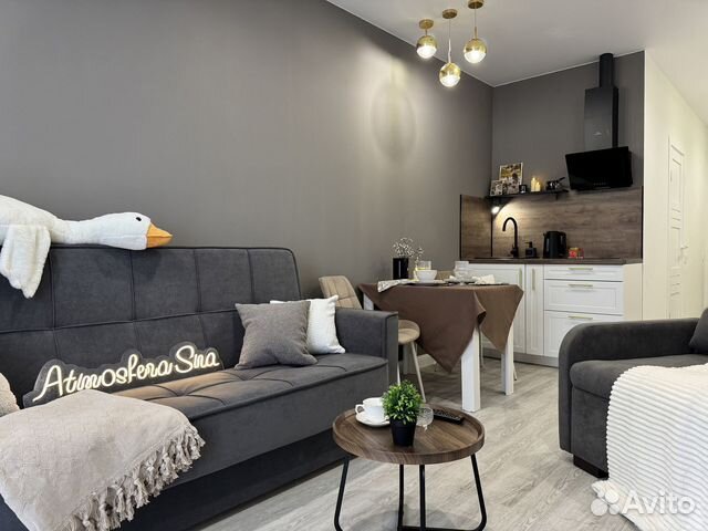 

Квартира-студия, 33 м², 2 кровати