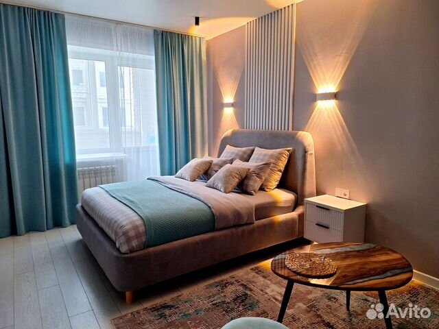 

1-к. квартира, 40 м², 2 кровати