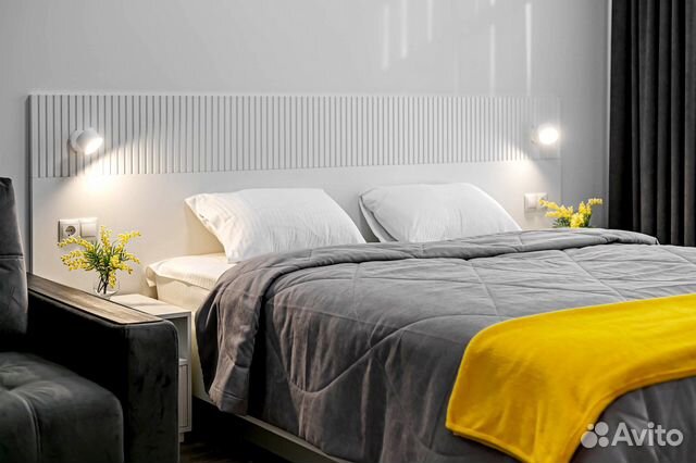 

1-к. квартира, 45 м², 2 кровати