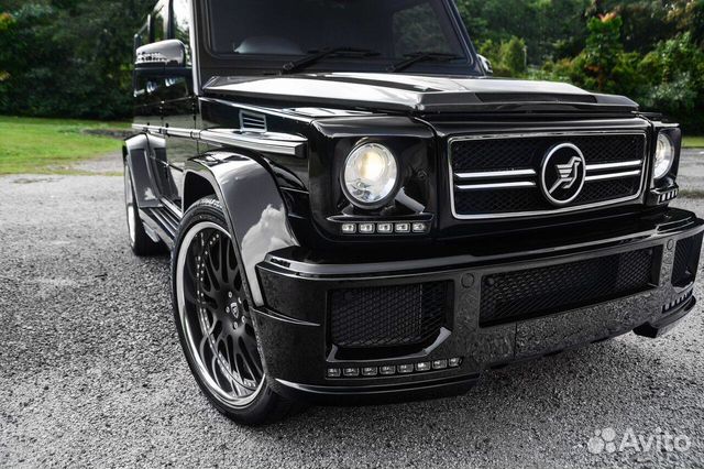 Тюнинг Mercedes G решетка Hamann