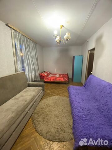 

1-к. квартира, 41 м², 3 кровати