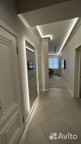 

1-к. квартира, 52 м², 2 кровати