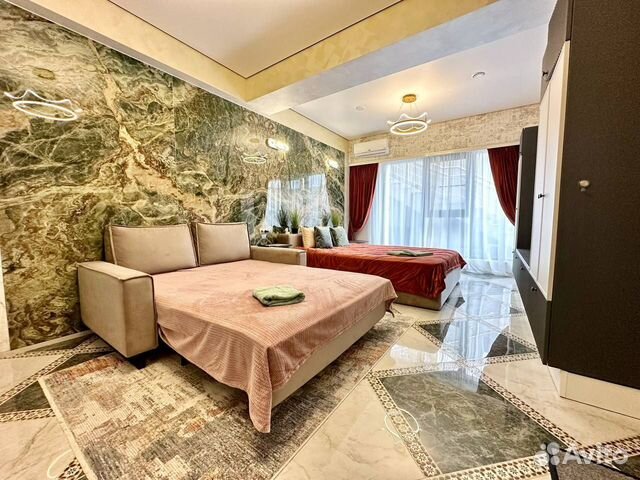 

Квартира-студия, 26 м², 2 кровати