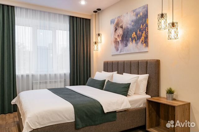 

1-к. квартира, 45 м², 2 кровати