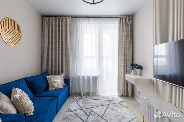 

1-к. квартира, 39 м², 2 кровати