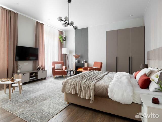 

4-к. квартира, 100 м², 4 кровати