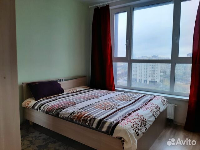 

1-к. квартира, 36 м², 2 кровати