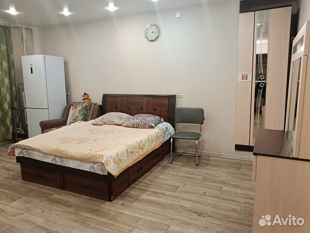 

Квартира-студия, 32 м², 1 кровать