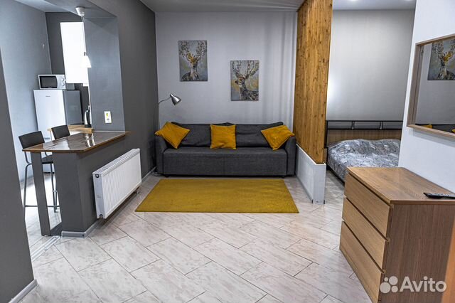 

Квартира-студия, 36 м², 3 кровати