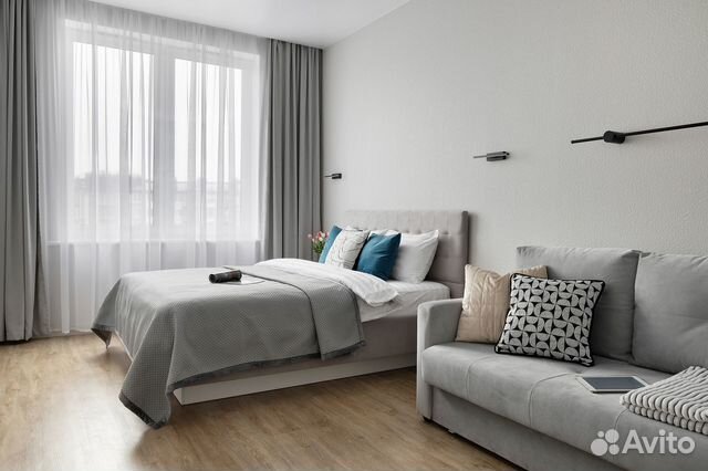 

1-к. квартира, 40,6 м², 3 кровати