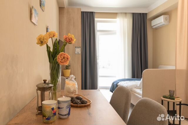 

Квартира-студия, 25 м², 2 кровати