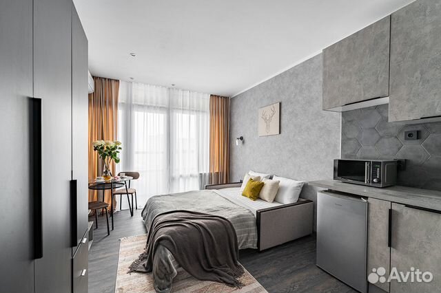 

Квартира-студия, 19 м², 1 кровать