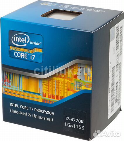 Процессор Intel Core i7 3770K BOX