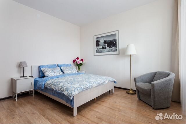 

1-к. квартира, 38 м², 2 кровати