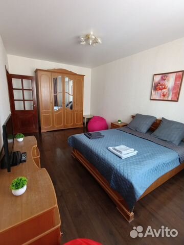 

1-к. квартира, 38,5 м², 2 кровати
