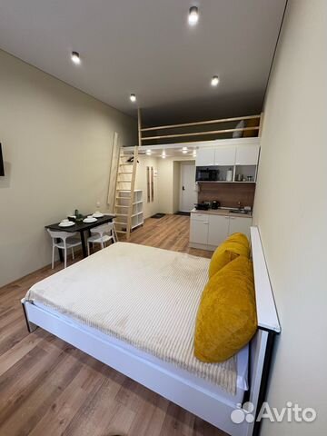 

Квартира-студия, 25 м², 2 кровати