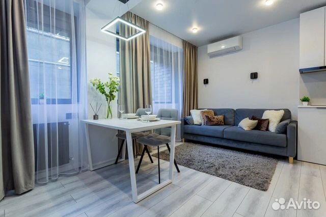 

Квартира-студия, 35 м², 2 кровати
