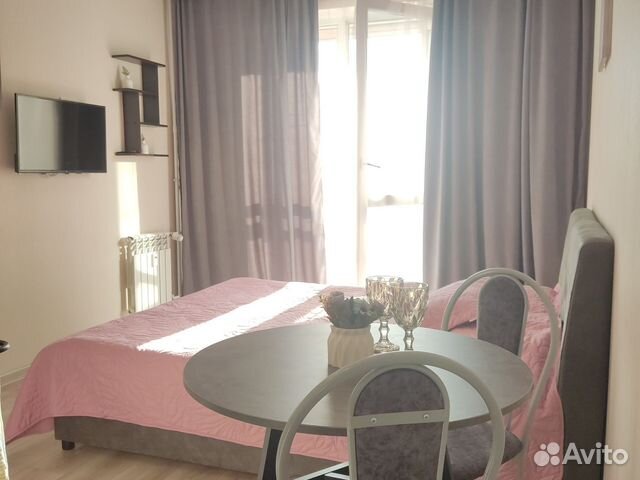

Квартира-студия, 24 м², 1 кровать