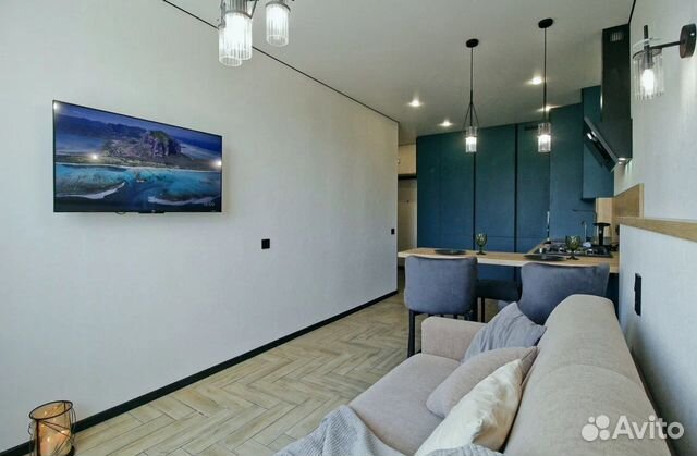 

1-к. квартира, 38 м², 2 кровати