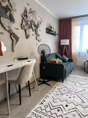 

1-к. квартира, 42 м², 2 кровати