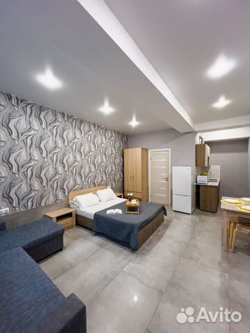 

Квартира-студия, 29 м², 2 кровати