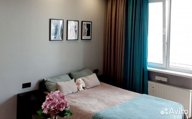 

Квартира-студия, 30 м², 2 кровати