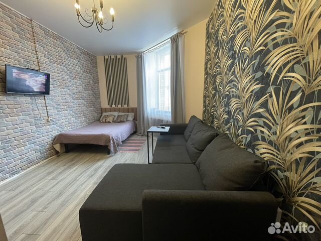 

Квартира-студия, 27 м², 2 кровати