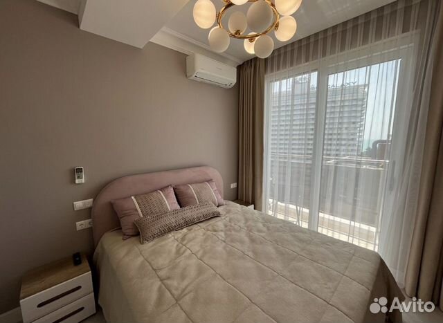 

1-к. квартира, 42 м², 2 кровати