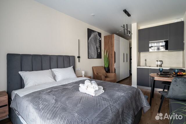 

Квартира-студия, 25 м², 1 кровать