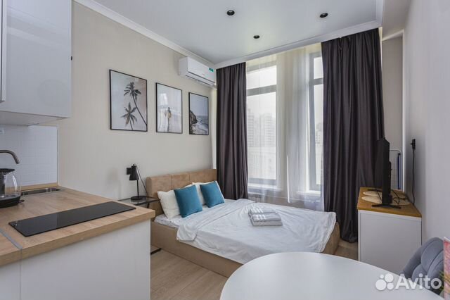 

Квартира-студия, 19 м², 1 кровать
