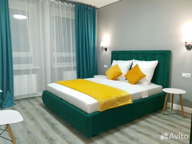 

1-к. квартира, 38 м², 2 кровати