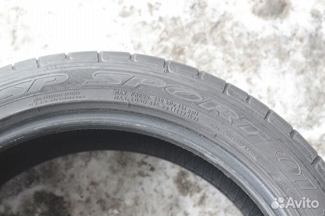 235/50/18 б/у 3шт Dunlop sp Sport 01 235/50/18 б/у 3шт Dunlop sp Sport 01