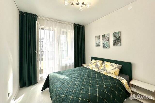 

1-к. квартира, 32,5 м², 3 кровати