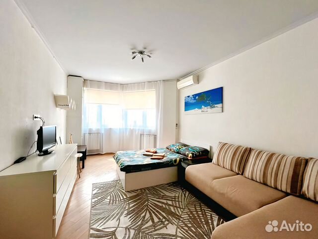 

1-к. квартира, 50 м², 3 кровати