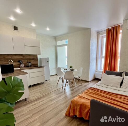 

Квартира-студия, 40 м², 2 кровати
