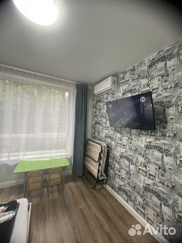

Квартира-студия, 35 м², 3 кровати