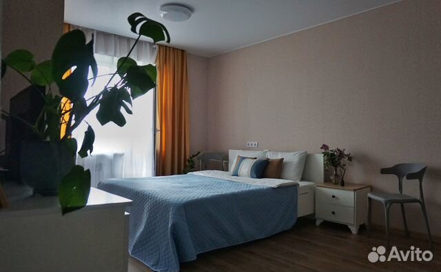 

1-к. квартира, 34 м², 2 кровати