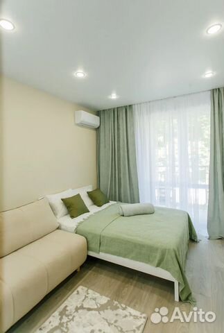 

Квартира-студия, 27 м², 2 кровати