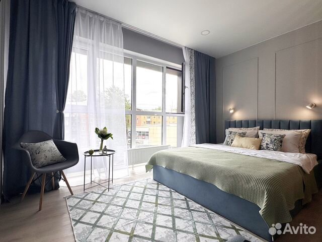 

Квартира-студия, 35 м², 2 кровати