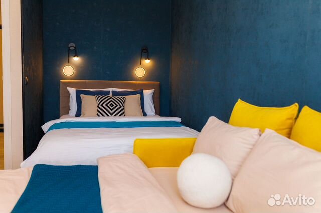 

1-к. квартира, 34 м², 2 кровати